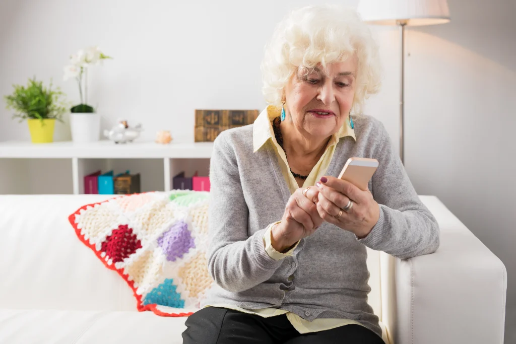 smartphone voor ouderen