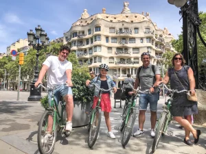 Barcelona fietsen met gids