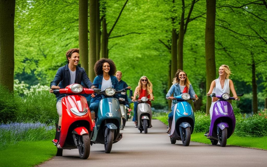 goedkoop scooters huren Nederland