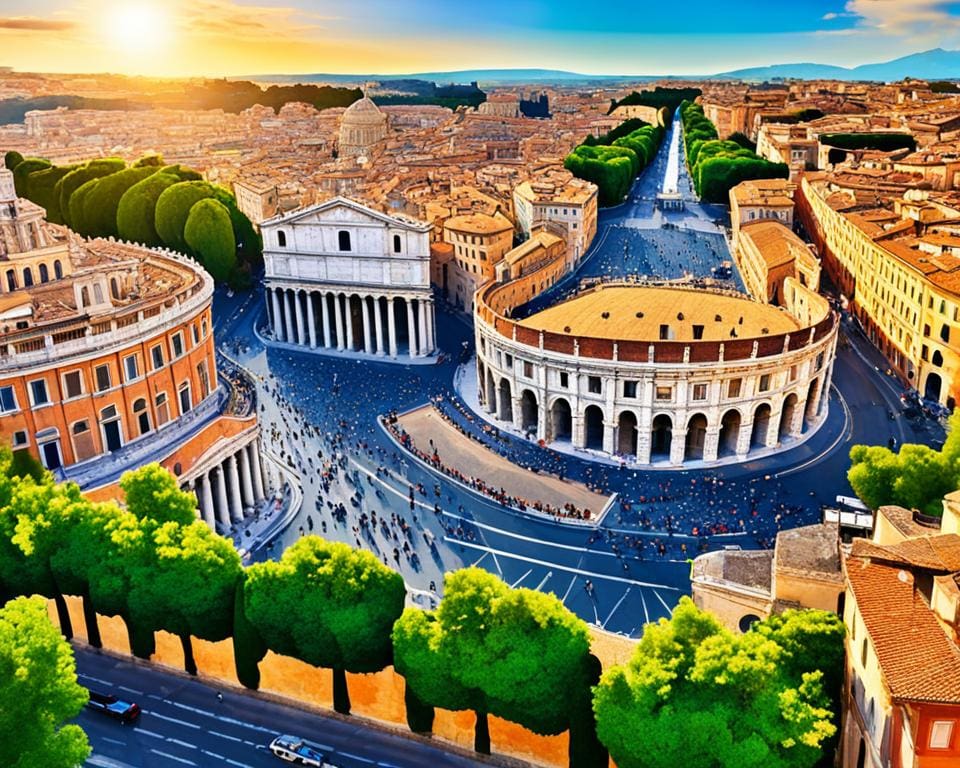 Bezienswaardigheden in Rome