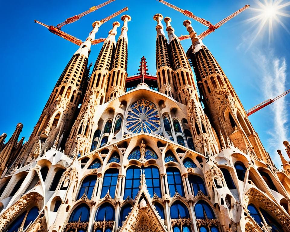 Bezoek de beroemde Sagrada Familia in Barcelona, Spanje
