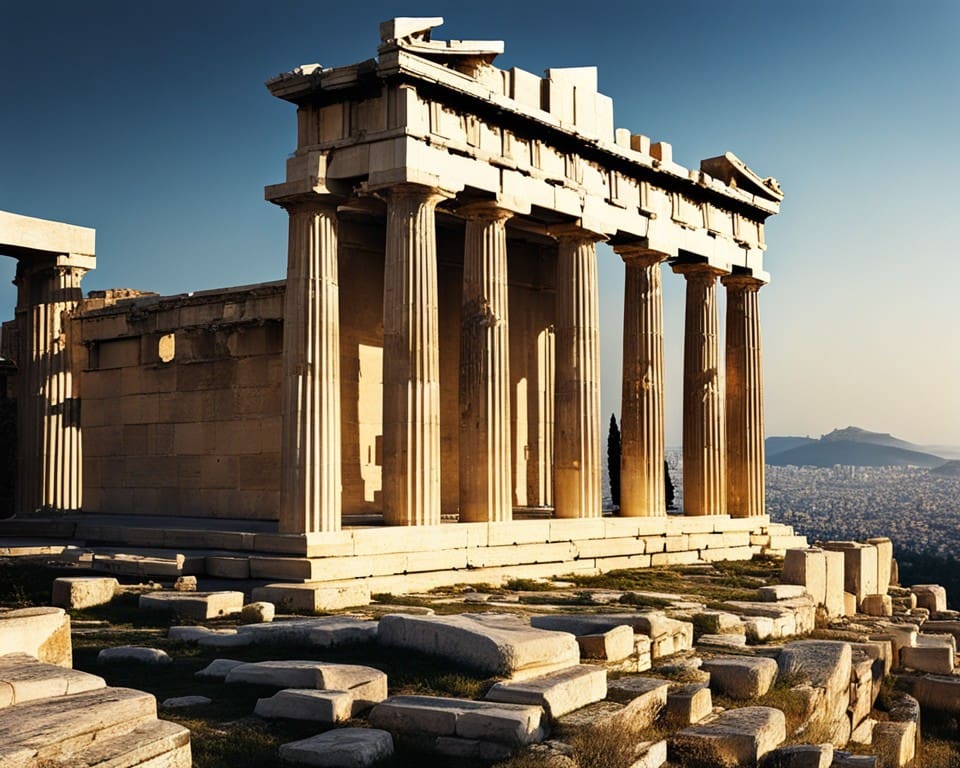 Bezoek de historische Akropolis in Athene, Griekenland