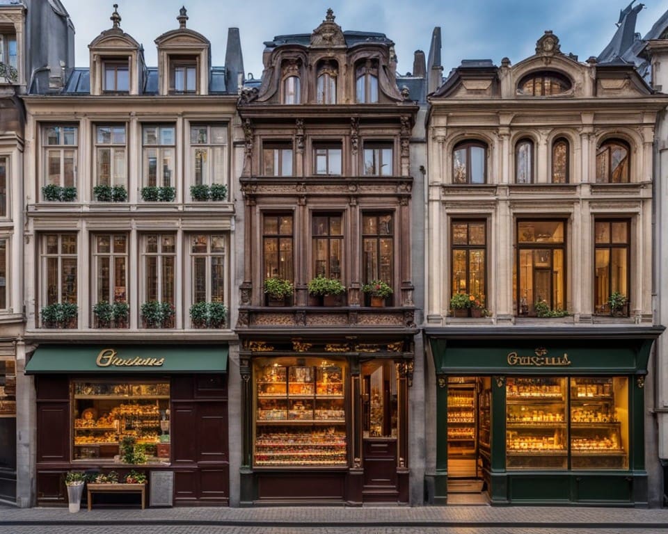 Chocolade winkels in Brussel