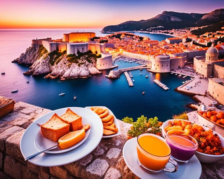 Ontdek Dubrovnik bij zonsondergang