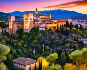 Verken de Alhambra in Granada, Spanje