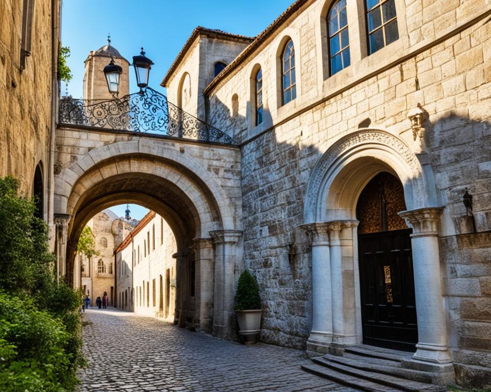Wandel door de historische straten van Dubrovnik, Kroatië