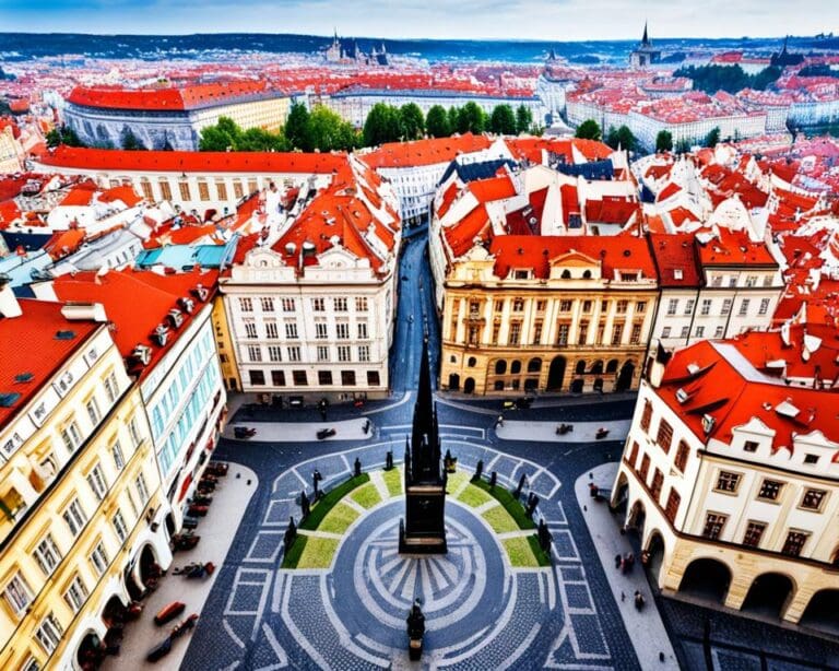 Wandel door de historische straten van Praag