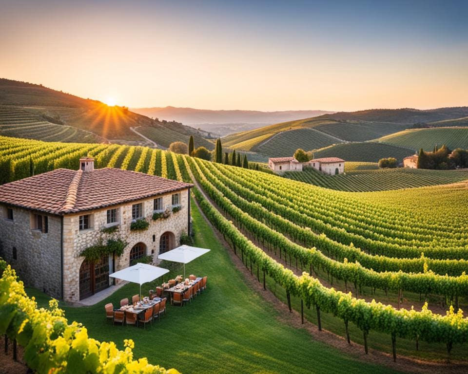 beste wijngaarden Toscane