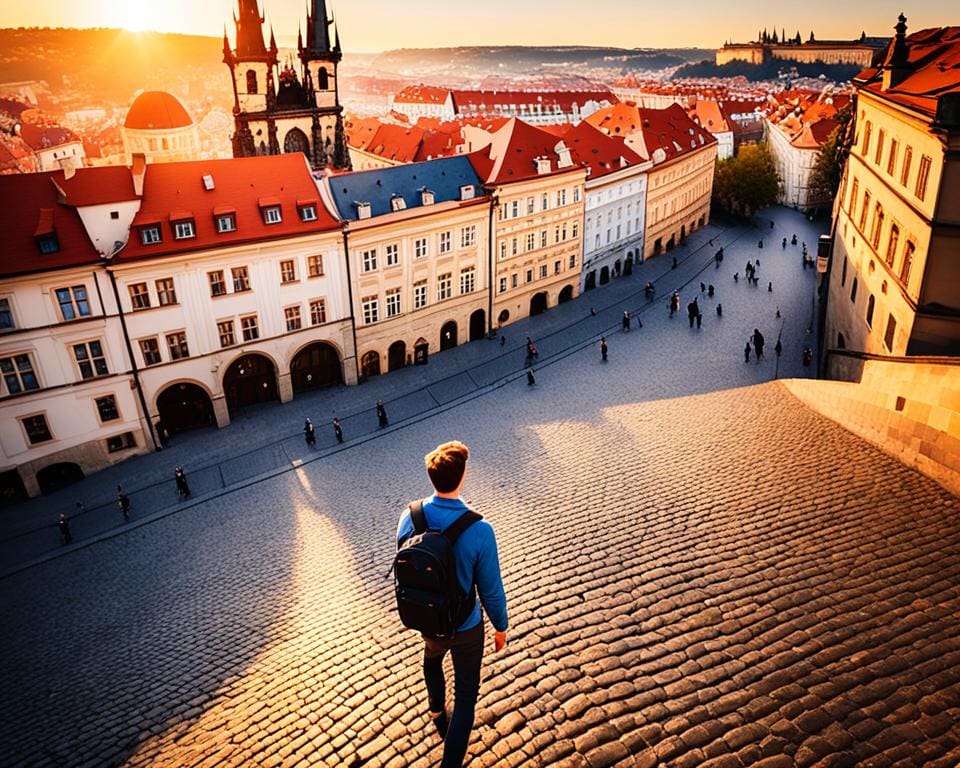 historische wandeling Praag
