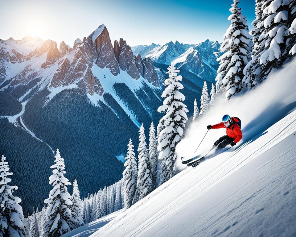 skigebieden in de Dolomieten