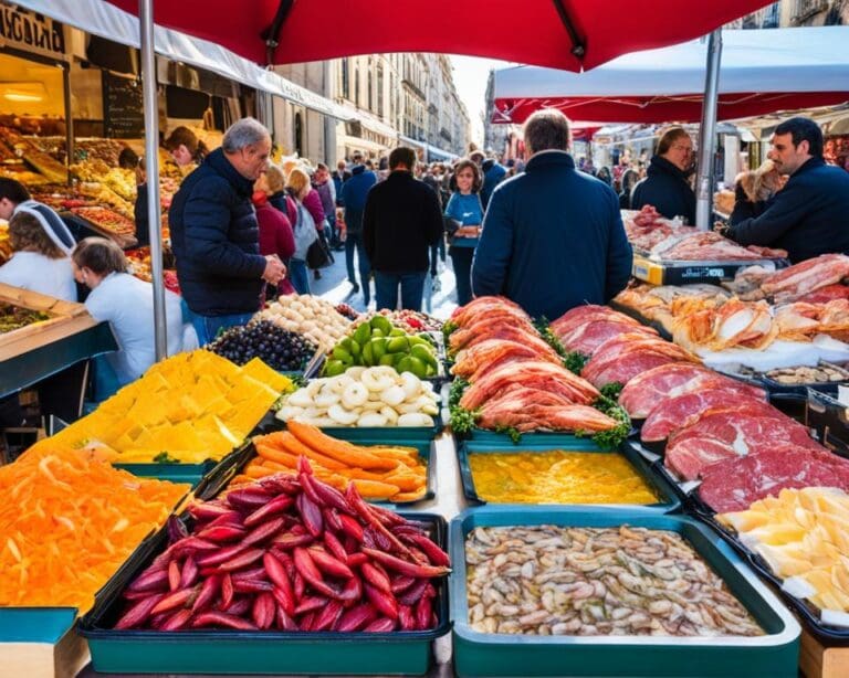 Proef specialiteiten op Barcelona's markten
