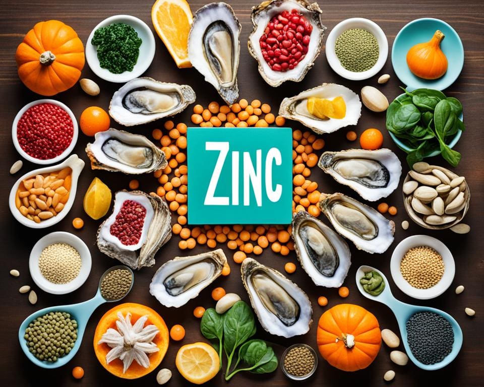voedingsmiddelen met zink