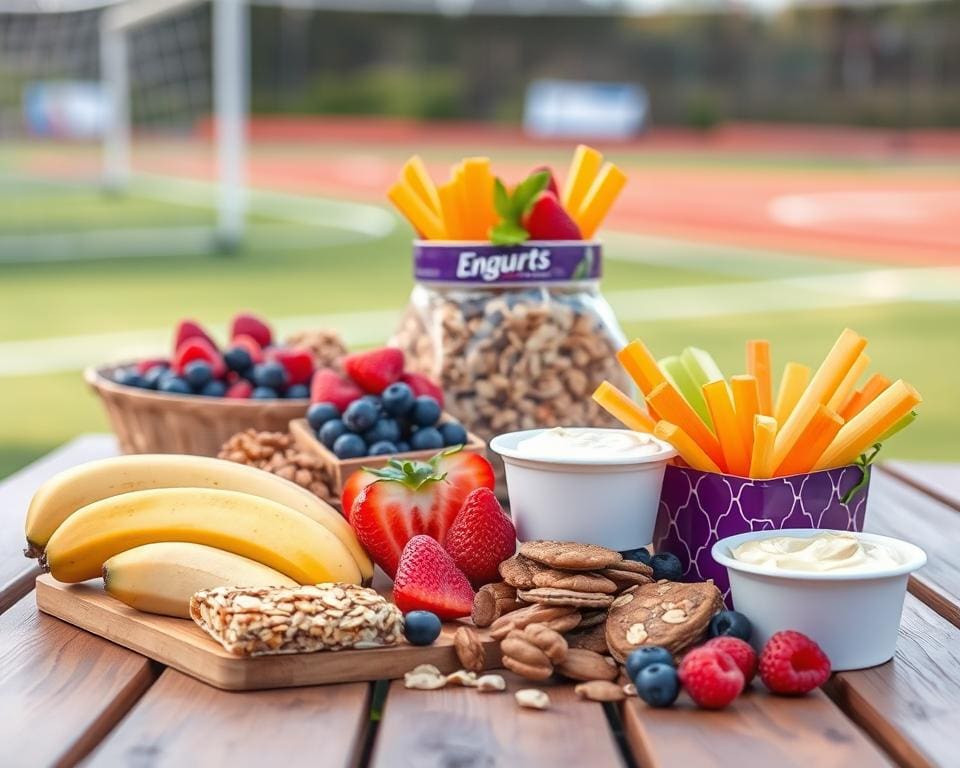 Gezonde snacks voor onderweg en tijdens het sporten