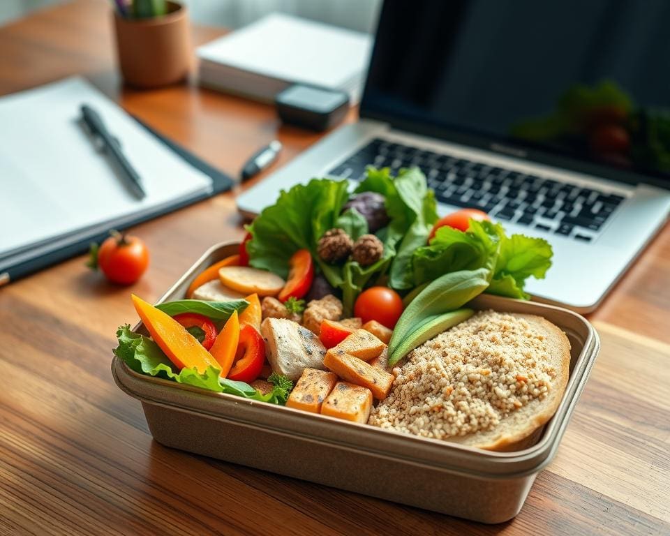 Hoe je een uitgebalanceerde lunch maakt voor op het werk