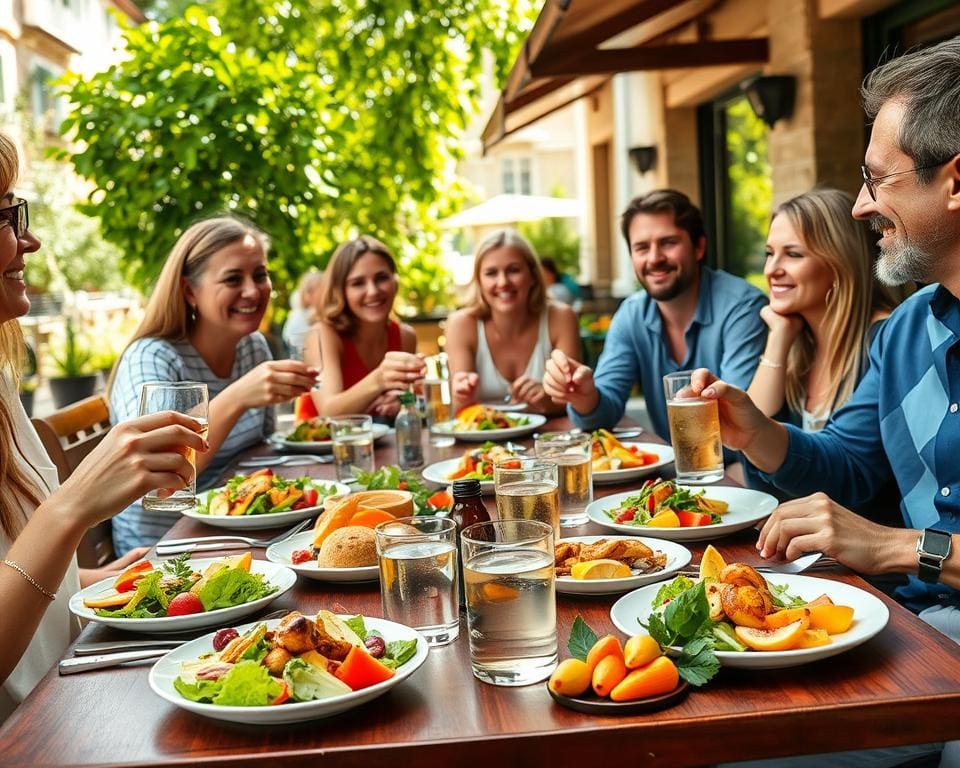 Hoe je gezonde keuzes kunt maken tijdens etentjes buiten de deur