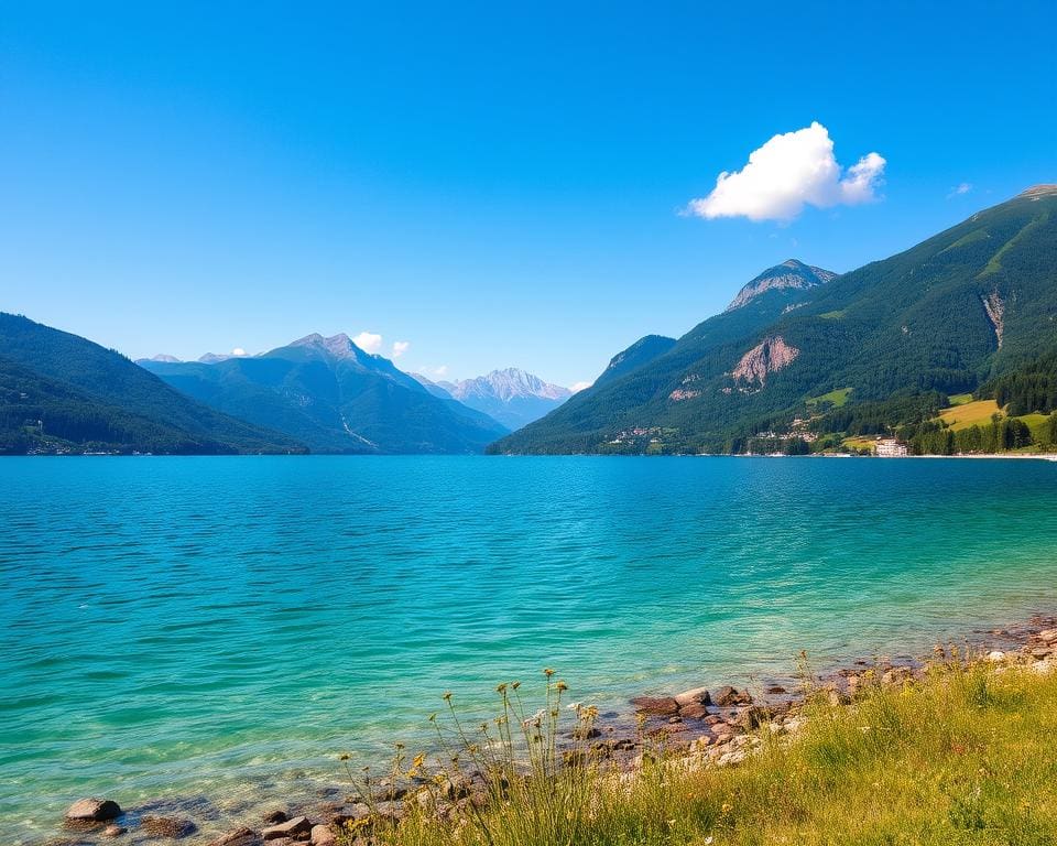 Ontspan aan de meren van het Salzkammergut, Oostenrijk