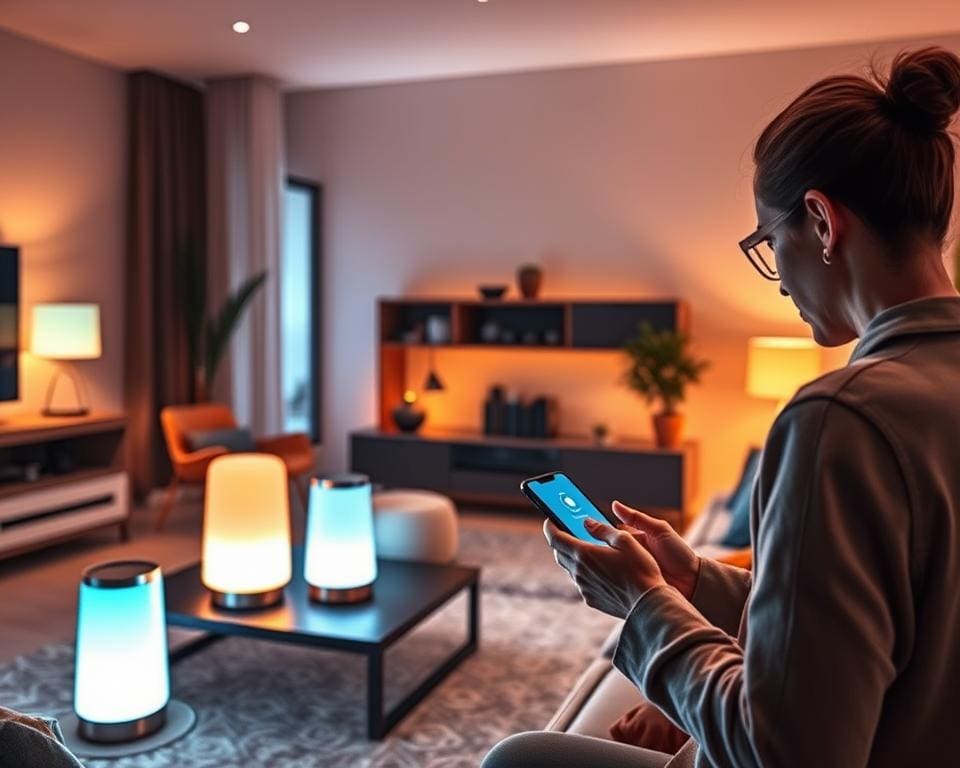 Slimme lampen die met je smartphone werken