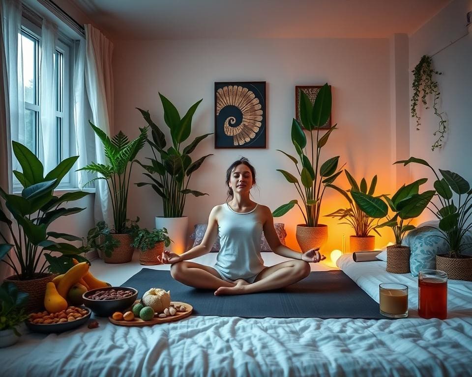 Verhoog je slaapkwaliteit door meditatie en gezonde voeding