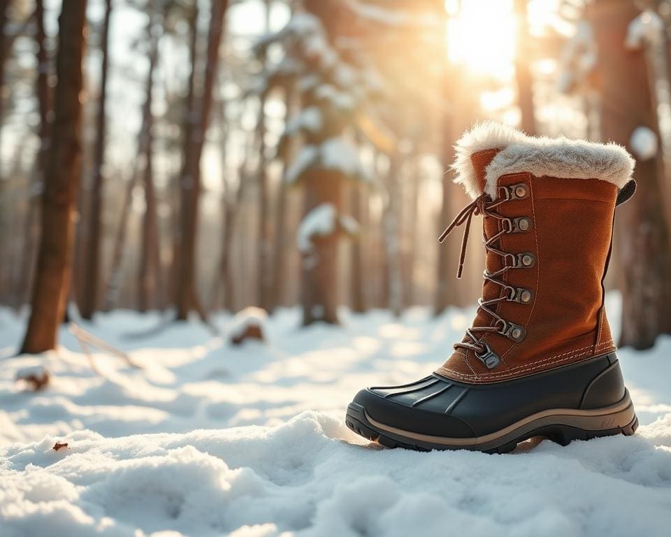 Warme winterlaarzen voor lange wandelingen