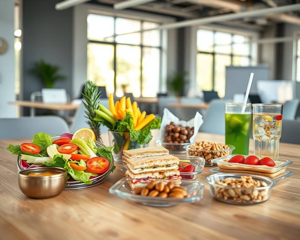 een uitgebalanceerde lunch maken