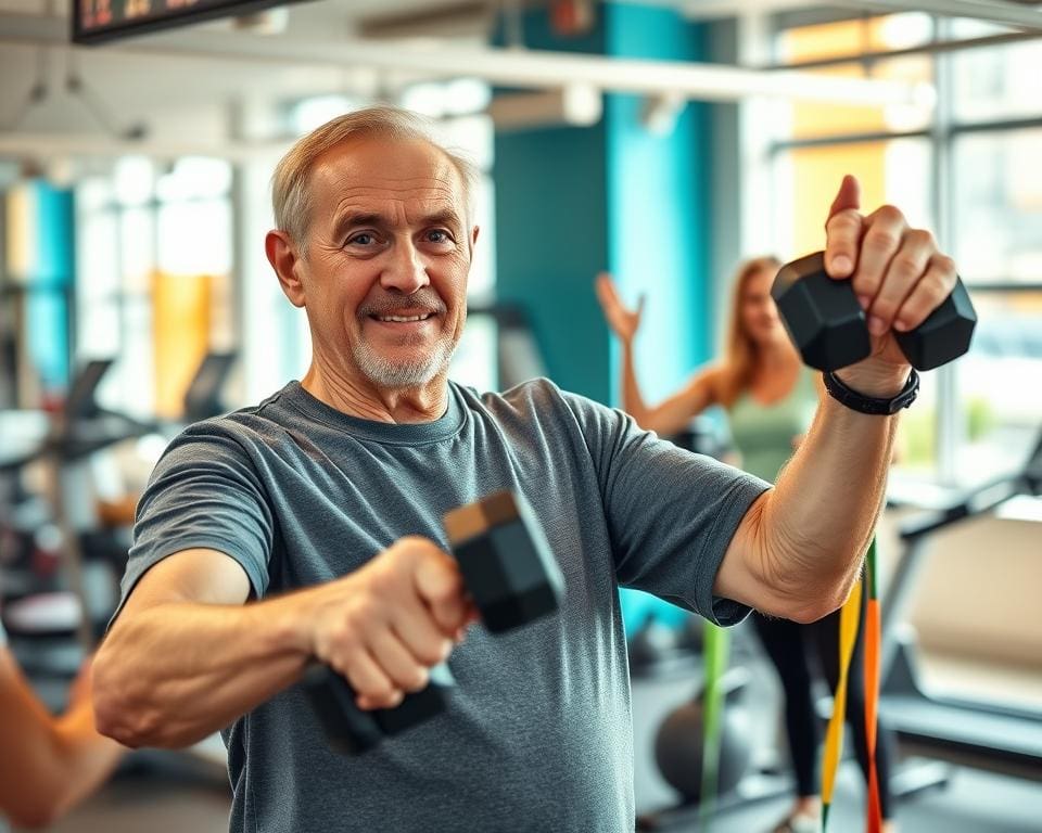 krachttraining belangrijk voor ouderen