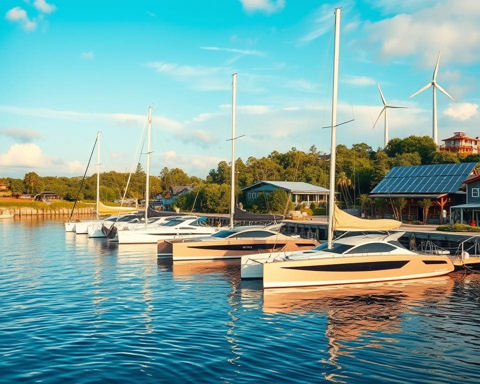 Elektrische zeilboten: Duurzaamheid op het water