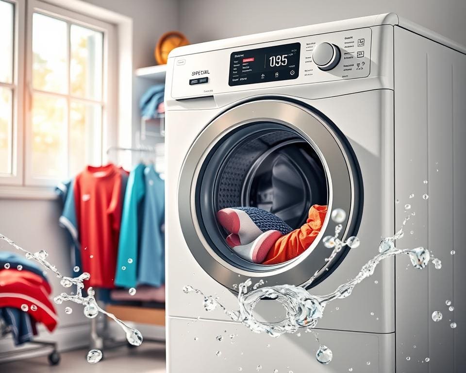 Sportkleding wassen wasmachine