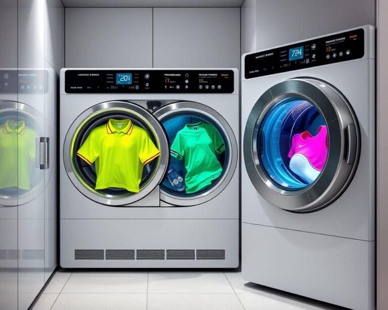 Wasmachines met een programma voor sportkleding