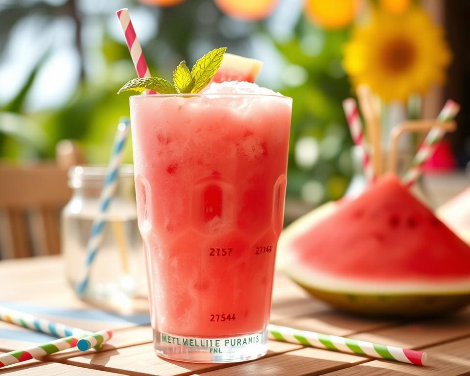 Frozen Watermelon Cooler: Perfect voor zomerdagen