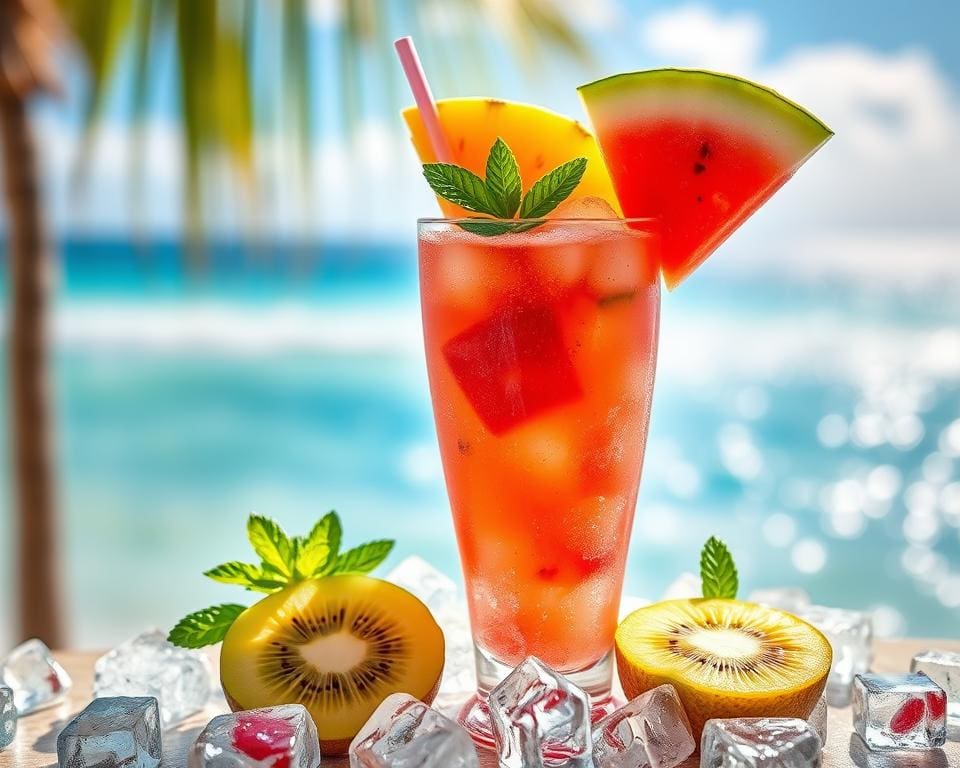 fruitige zomercocktail