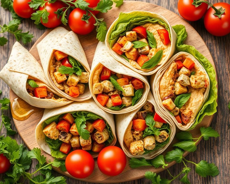 gezonde lunch wraps