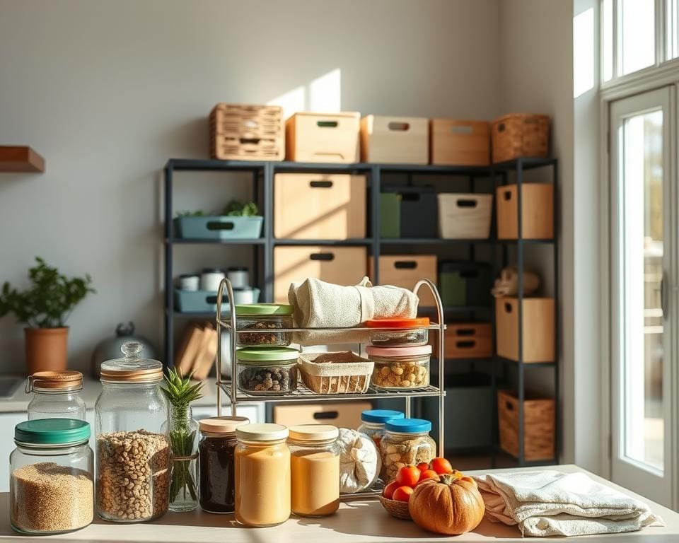 Wat zijn handige eco-keuzes voor opslag in huis?
