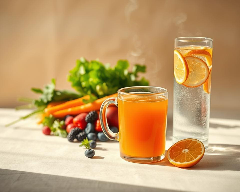 Wat zijn voedzame drankjes zonder cafeïne?