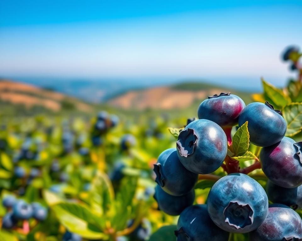 Blauwe bessen gezondheidsvoordelen