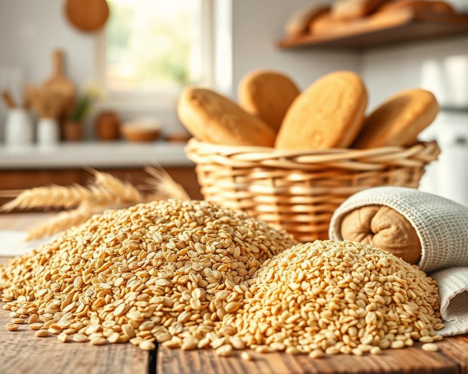 Gezonde voeding met granen