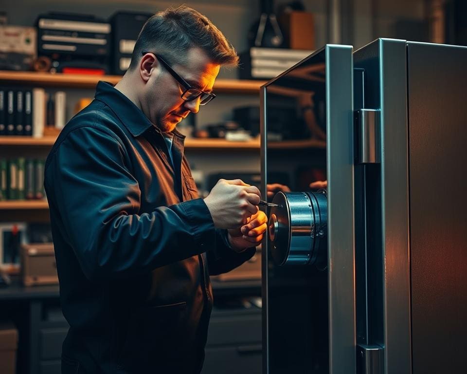 Kan een slotenmaker in Lier een kluis openen?