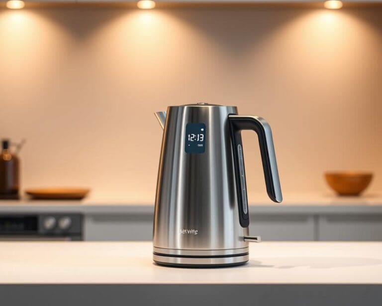 Kan je een slimme waterkoker op tijd instellen?
