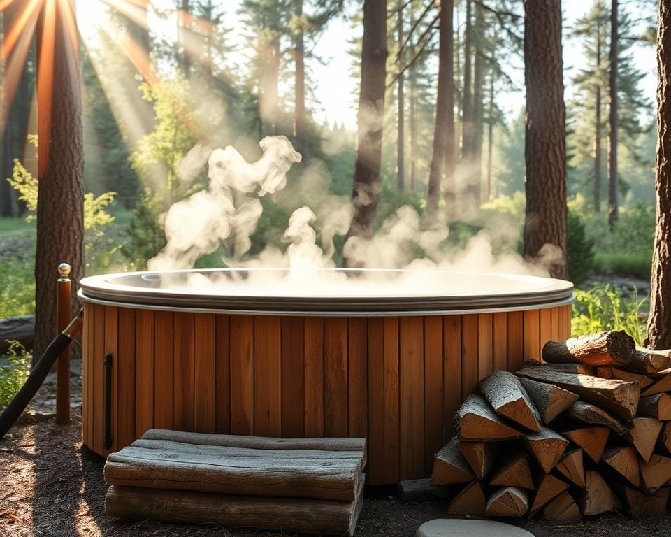 Wat maakt een houtgestookte hottub zo bijzonder?