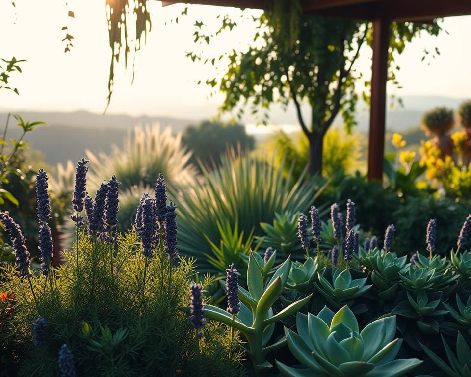 rustgevende planten
