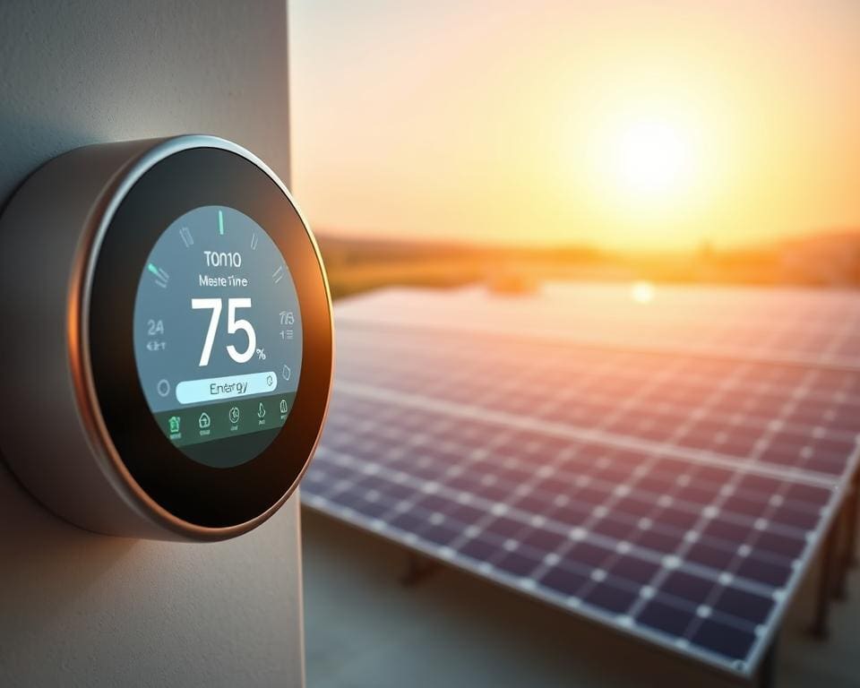 slimme thermostaat zonnepanelen optimaliseren