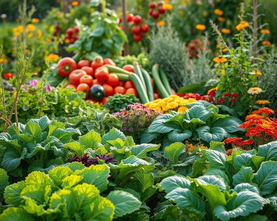 Eetbare planten in de tuin
