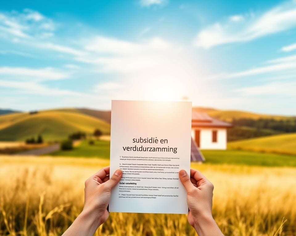 ISDE subsidie en verduurzaming