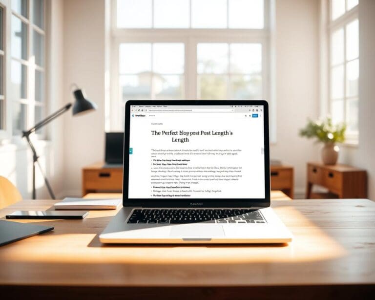 Wat is de ideale lengte van een blogpost online?