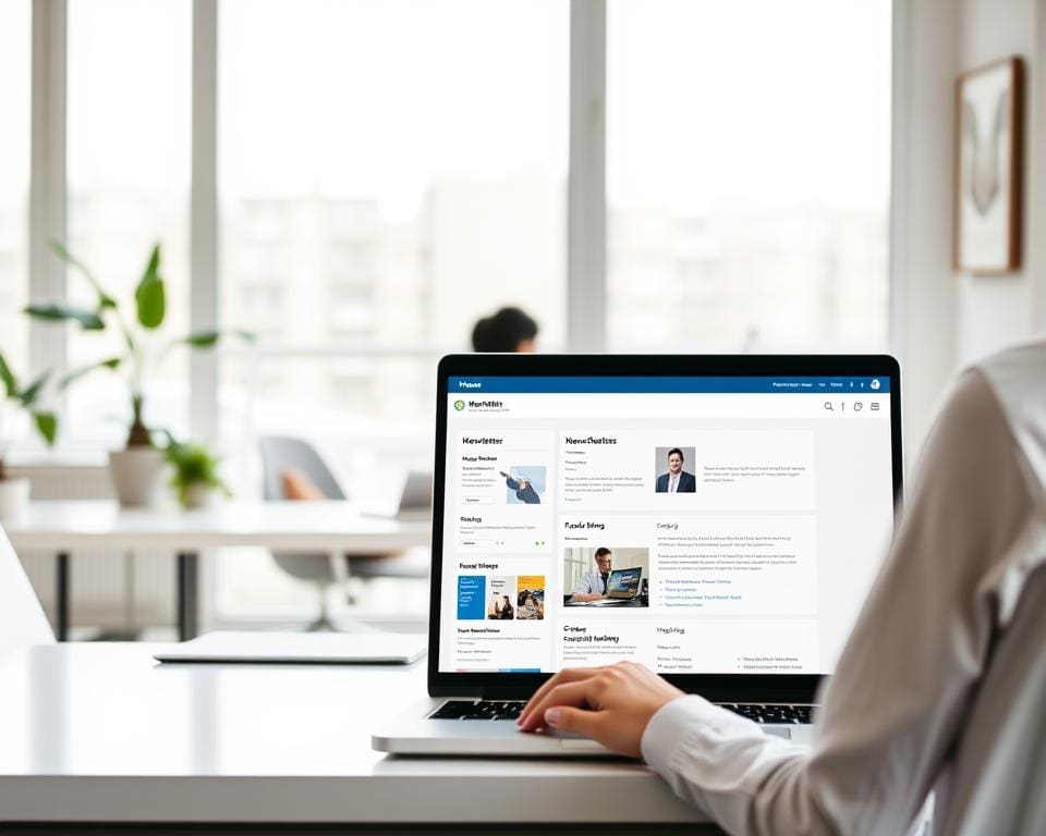 Welke webtool automatiseert nieuwsbriefbeheer?