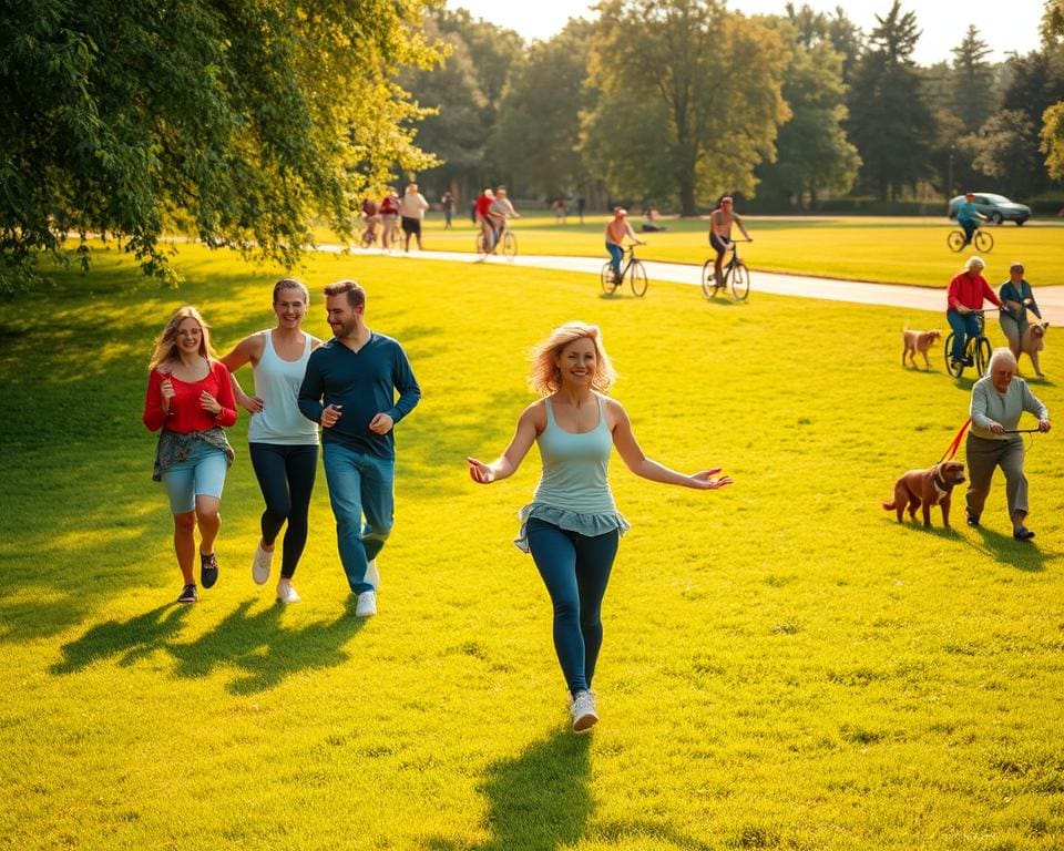 activiteiten zonder intensief te sporten