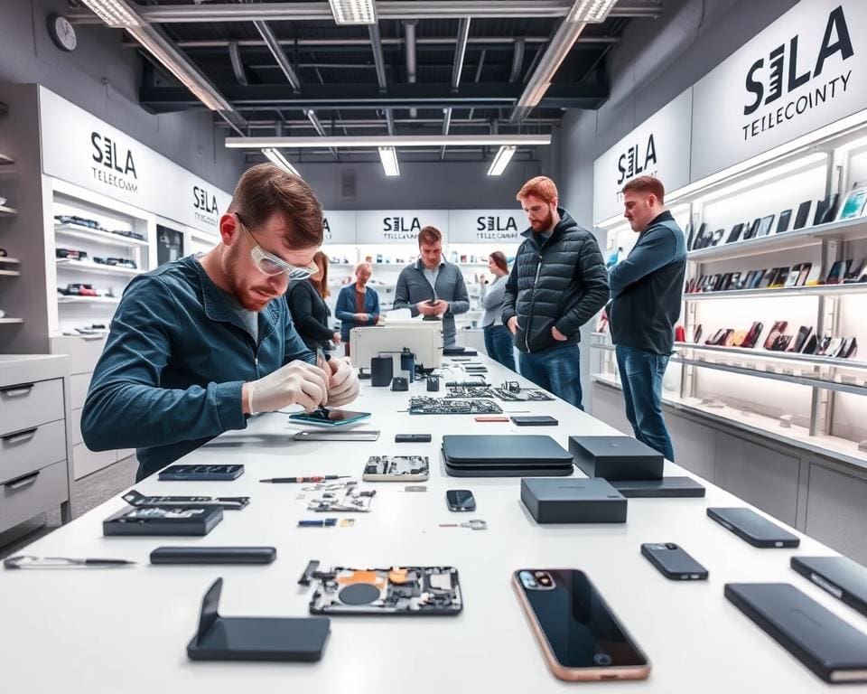 iPhone herstellen bij SILA Telecom in Gent
