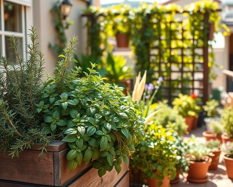 tips voor een kruiden terras