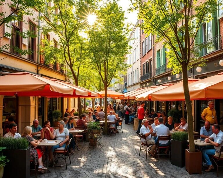 De charme van terrasjes pakken in Leuven