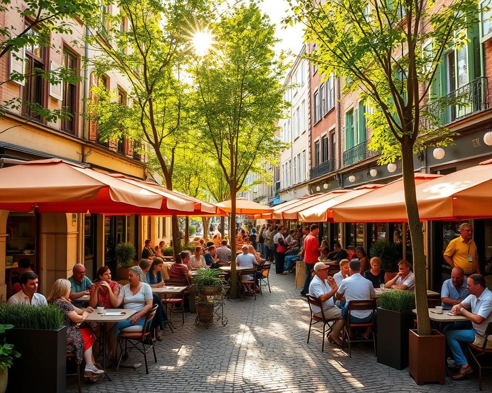 De charme van terrasjes pakken in Leuven