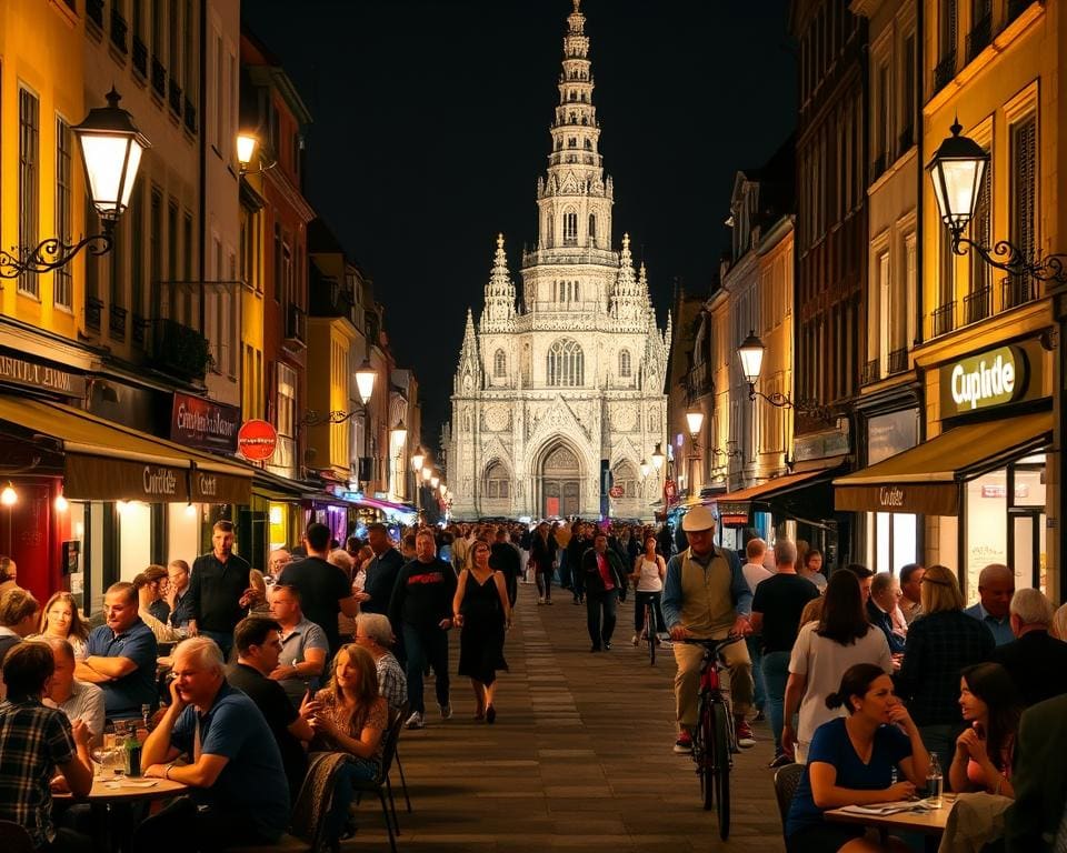 De energie van een avond uit in Luik